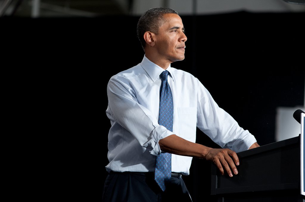 לא ינטוש את תכנית העל; ברק אובמה. צילום: Barak Obama CC BY-NC-SA 2.0