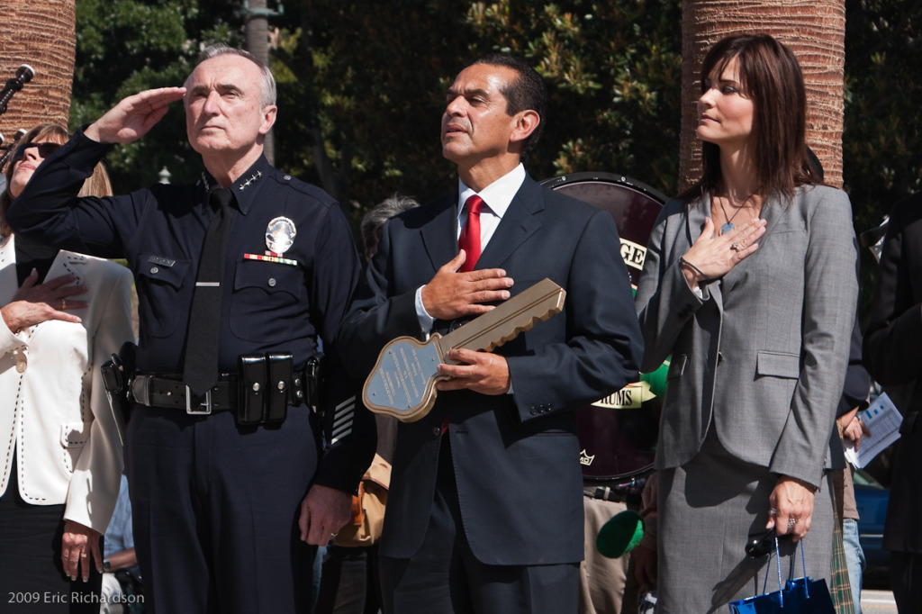 LAPD HQ Dedication