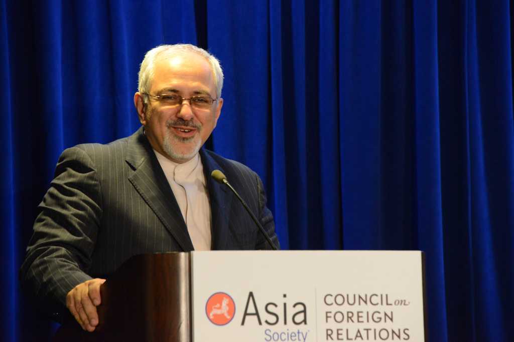 מושכים זמן במכוון; שר החוץ האיראני ג'וואד זריף. צילום: Asia Society CC BY SA 2.0 דרך FLICKR