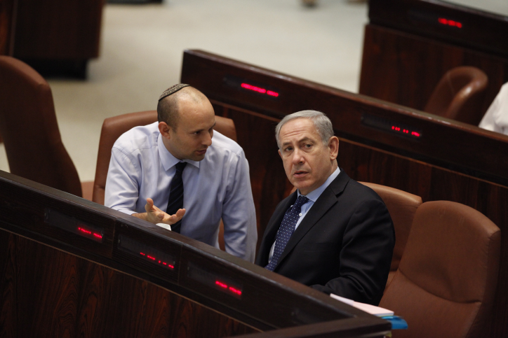 סירבו להפגין בגרות במהלך הקמפיין; נתניהו ובנט. צילום: פלאש90