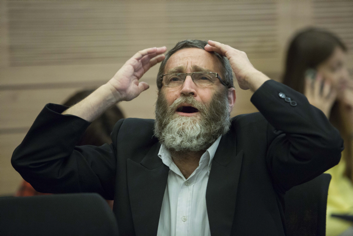 מלחמת התשה בועדה; משה גפני. צילום: נעם רבקין, פלאש 90