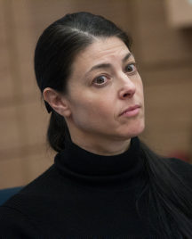 Zionist Camp parliament member Merav Michaeli attends a party meeting in the Israeli parliament on February 22, 2016. Photo by Miriam Alster/FLASH90 *** Local Caption *** ???? ???? ??? ??????