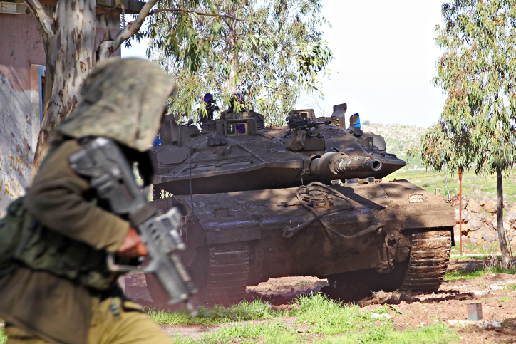 אין תחליף לכוחות בשטח; תרגיל צה"ל. צילום: עופר צידון, פלאש90